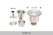 Bosco 202012 Sink Strainer 3 1/2" Diameter