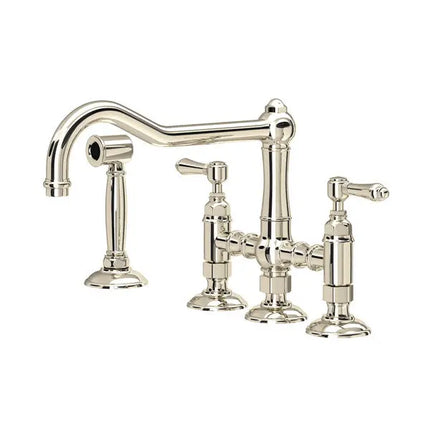 Acqui® Bridge Kitchen Faucet With Side Spray - Plumbing Market