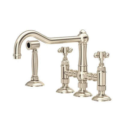 Acqui® Bridge Kitchen Faucet With Side Spray - Plumbing Market
