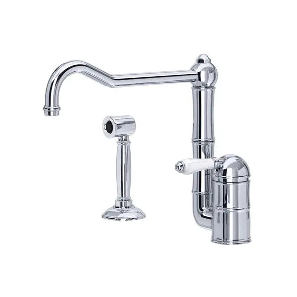 Acqui® Extended Spout Kitchen Faucet With Side Spray - Plumbing Market