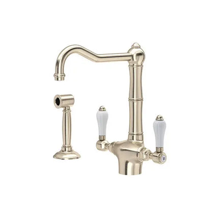 Acqui® Two Handle Kitchen Faucet With Side Spray - Plumbing Market