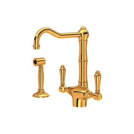 Acqui® Two Handle Kitchen Faucet With Side Spray - Plumbing Market