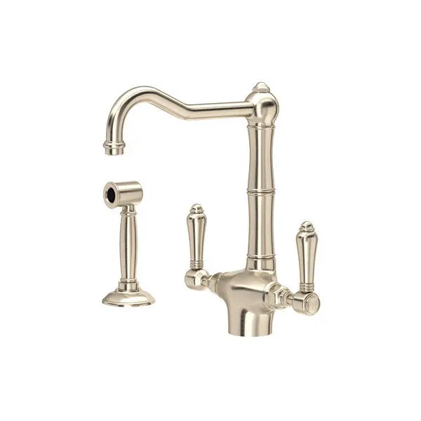 Acqui® Two Handle Kitchen Faucet With Side Spray - Plumbing Market