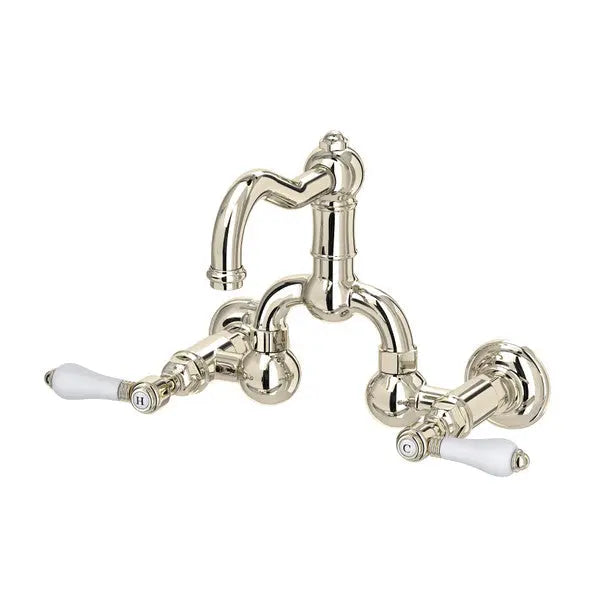 Acqui® Wall Mount Bridge Lavatory Faucet With Column Spout - Plumbing Market