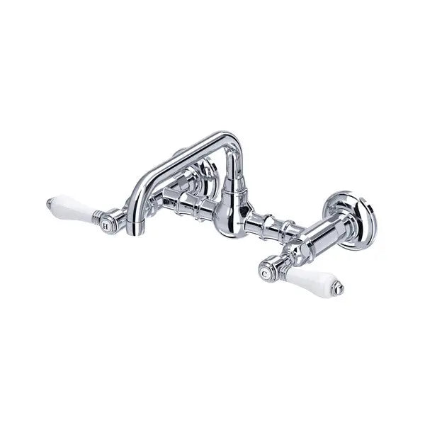 Acqui® Wall Mount Bridge Lavatory Faucet With U-Spout - Plumbing Market