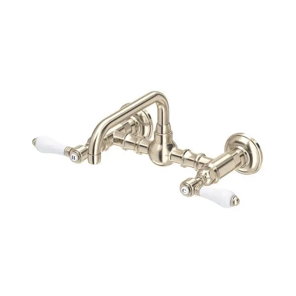 Acqui® Wall Mount Bridge Lavatory Faucet With U-Spout - Plumbing Market