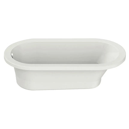 Aigo 72 x 36 Acrylic Undermount End Drain Bathtub in White - Plumbing Market