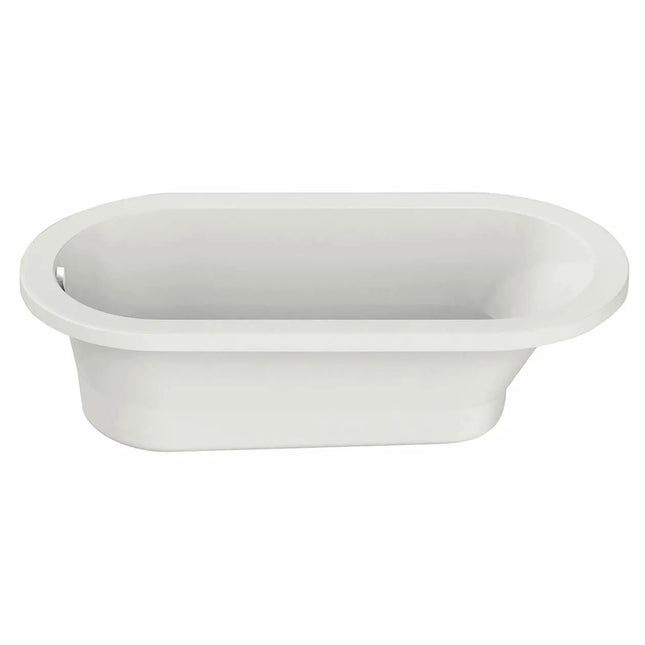 Aigo 72 x 36 Acrylic Undermount End Drain Bathtub in White - Plumbing Market