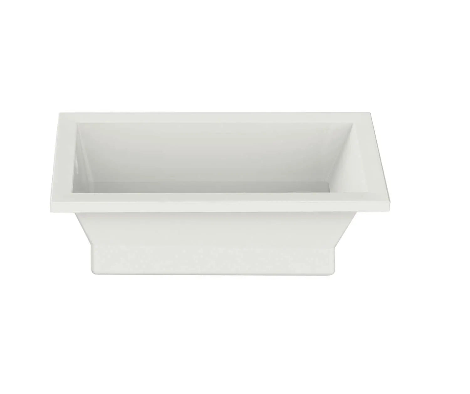 Aiiki 7236 Acrylic Drop-in End Drain Bathtub in White - Plumbing Market