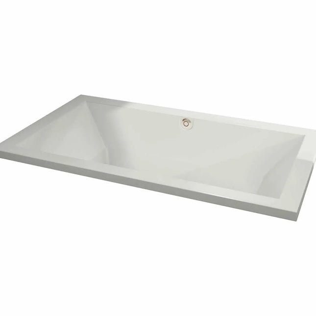 Aiiki 7242 Acrylic Drop-in Center Drain Bathtub in White - Plumbing Market