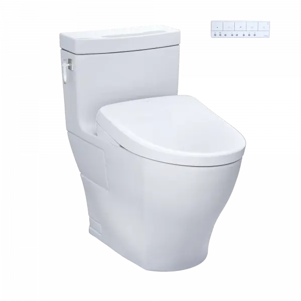 Aimes® - WASHLET®+ S7A One-Piece Toilet - 1.28 GPF - Plumbing Market