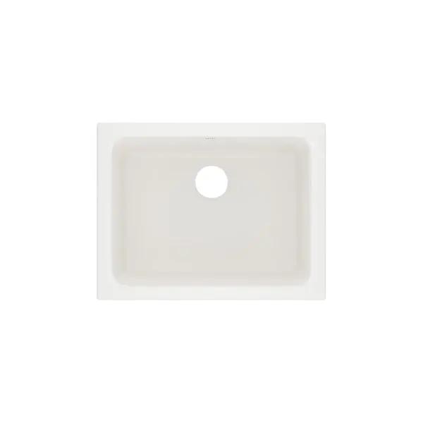 Allia™ 24" Fireclay Single Bowl Undermount Kitchen Or Laundry Sink - Plumbing Market