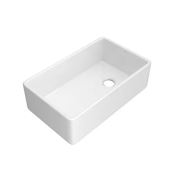 Allia™ 32" Fireclay Single Bowl Farmhouse Apron Front Kitchen Sink - Plumbing Market
