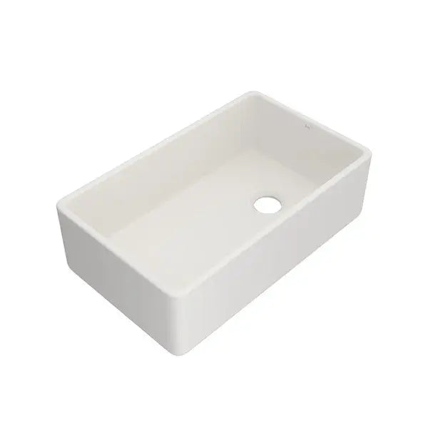 Allia™ 32" Fireclay Single Bowl Farmhouse Apron Front Kitchen Sink - Plumbing Market