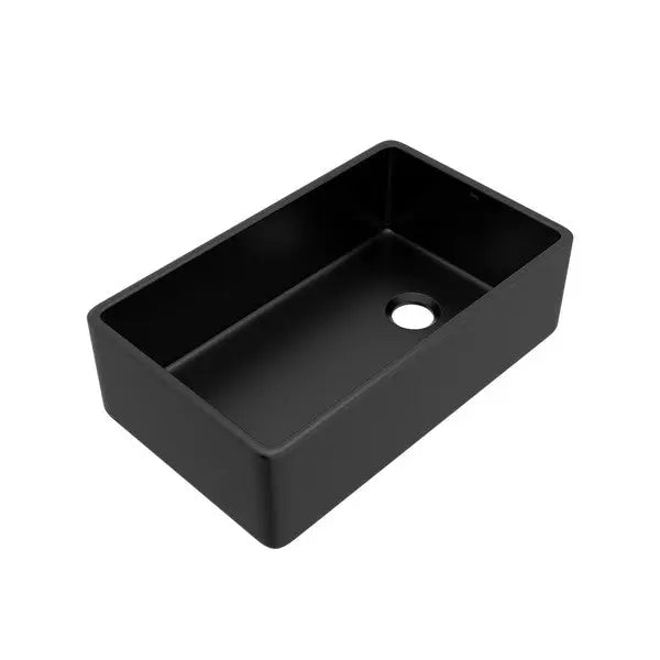 Allia™ 32" Fireclay Single Bowl Farmhouse Apron Front Kitchen Sink - Plumbing Market