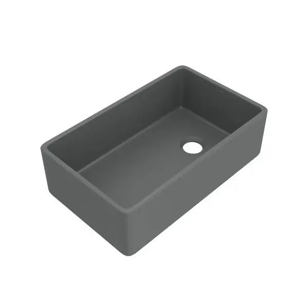 Allia™ 32" Fireclay Single Bowl Farmhouse Apron Front Kitchen Sink - Plumbing Market