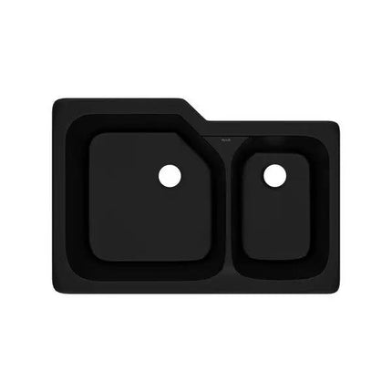 Allia™ 33" Fireclay 2 Bowl Undermount Kitchen Sink - Plumbing Market