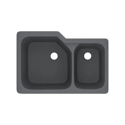 Allia™ 33" Fireclay 2 Bowl Undermount Kitchen Sink - Plumbing Market