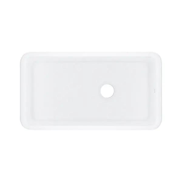 Allia™ 34" Fireclay Single Bowl Undermount Kitchen Sink - Plumbing Market
