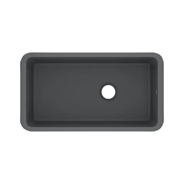 Allia™ 34" Fireclay Single Bowl Undermount Kitchen Sink - Plumbing Market