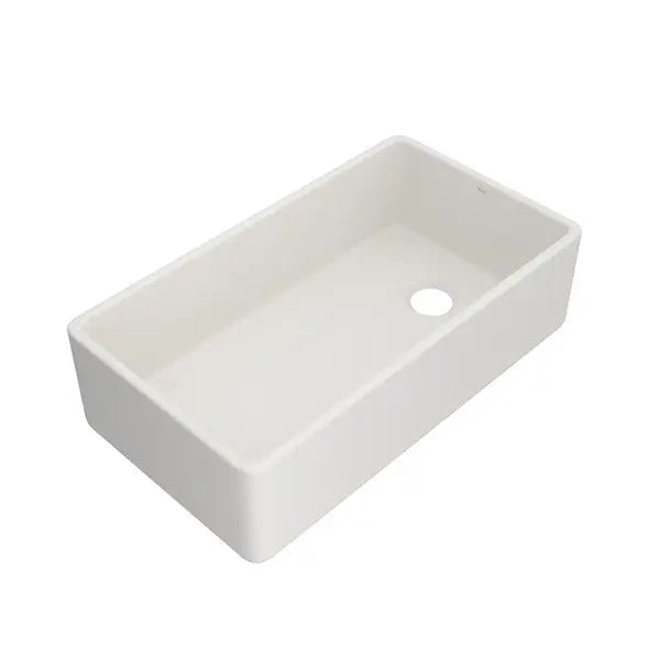 Allia™ 36" Fireclay Single Bowl Farmhouse Apron Front Kitchen Sink - Plumbing Market