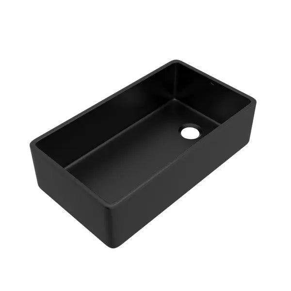 Allia™ 36" Fireclay Single Bowl Farmhouse Apron Front Kitchen Sink - Plumbing Market