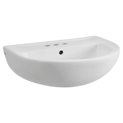 American Standard 22-Inch Evolution 4-Inch Centerset Pedestal Sink Top 467004.02 - Plumbing Market