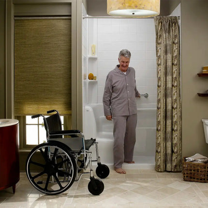 American Standard Acrylic 30 x 60-Inch Walk-in Shower – Right-Hand Drain 3060SH.RW - Plumbing Market