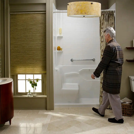 American Standard Acrylic 30 x 60-Inch Walk-in Shower – Right-Hand Drain 3060SH.RW - Plumbing Market