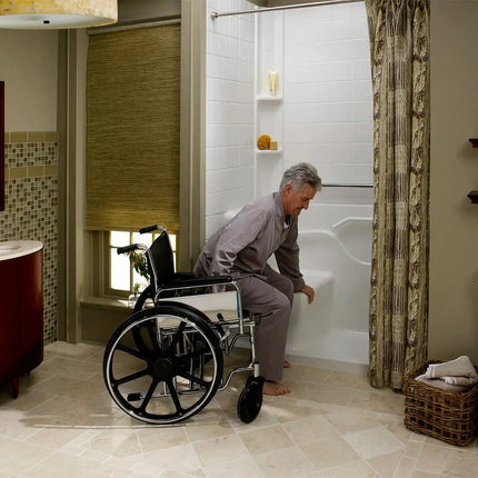 American Standard Acrylic 30 x 60-Inch Walk-in Shower – Right-Hand Drain 3060SH.RW - Plumbing Market