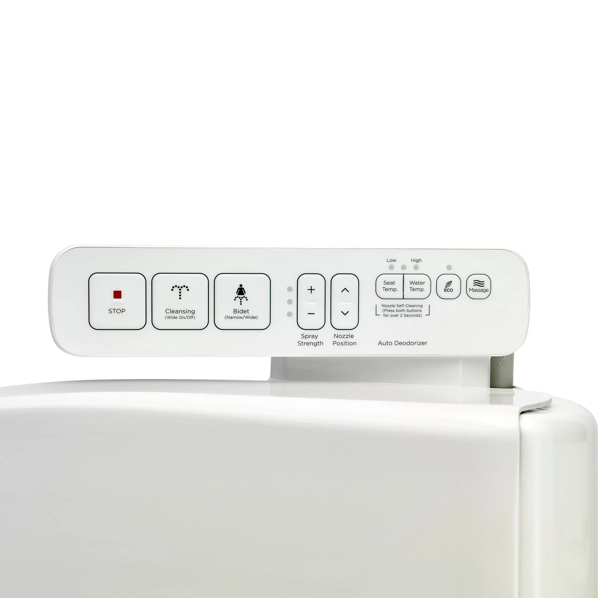 American Standard Advanced Clean 1.0 Electric SpaLet Bidet Seat With Side Panel Operation - Plumbing Market