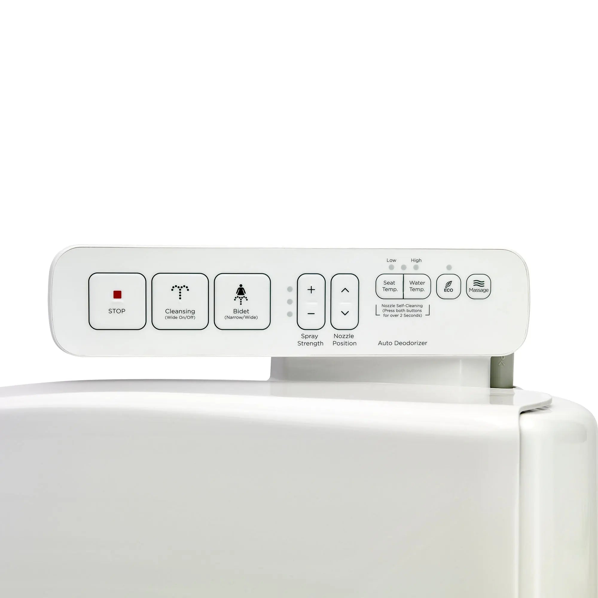 American Standard Advanced Clean 1.0 Electric SpaLet Bidet Seat With Side Panel Operation - Plumbing Market