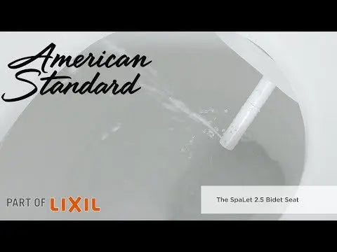 American Standard Advanced Clean 2.5 Electric SpaLet Bidet Seat With Remote Operation 8012A60GRC-020 - Plumbing Market
