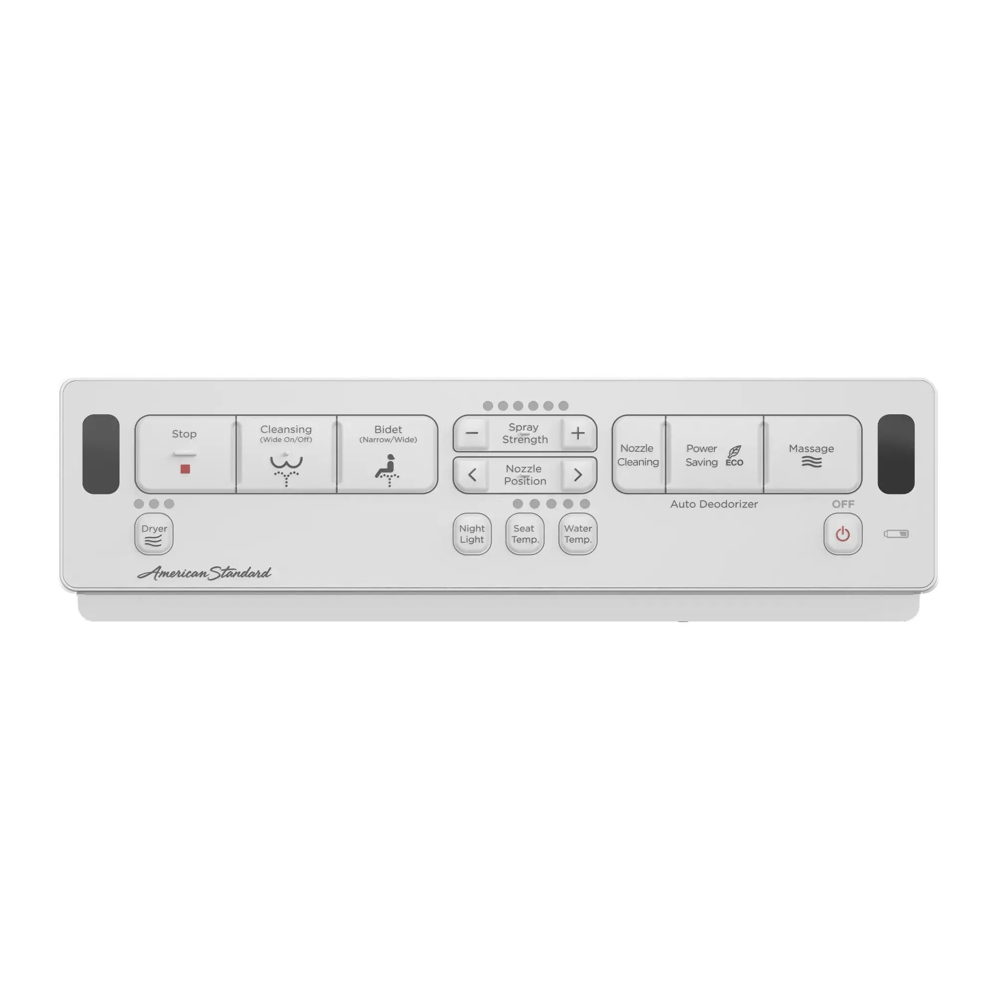 American Standard Advanced Clean 2.5 Electric SpaLet Bidet Seat With Remote Operation 8012A60GRC-020 - Plumbing Market