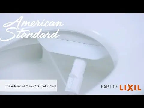 American Standard Advanced Clean 3.0 Electric SpaLet Bidet Seat With Remote Operation 8018A60GRC-020 - Plumbing Market