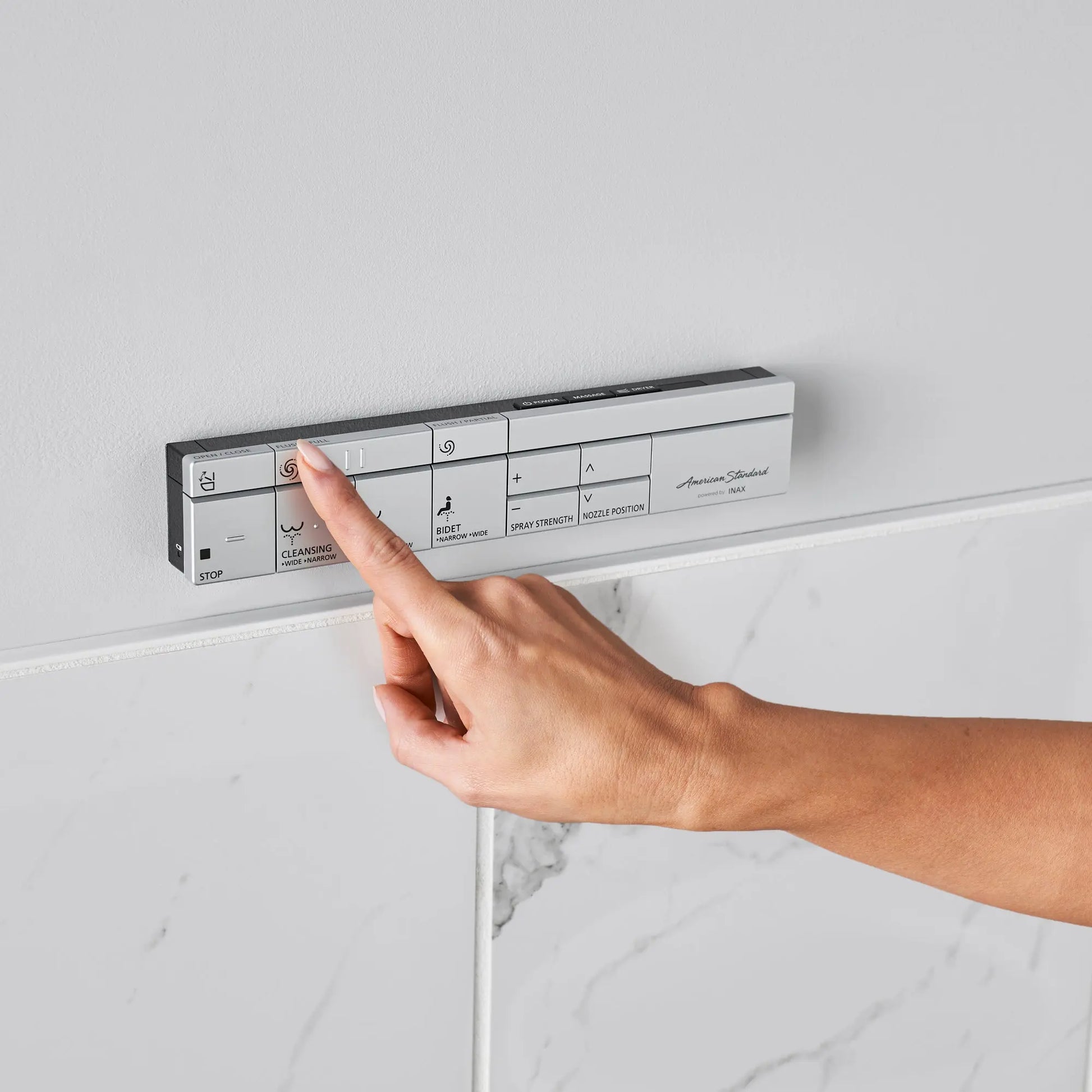 American Standard Advanced Clean Smart Toilet Elongated Auto Open - Plumbing Market