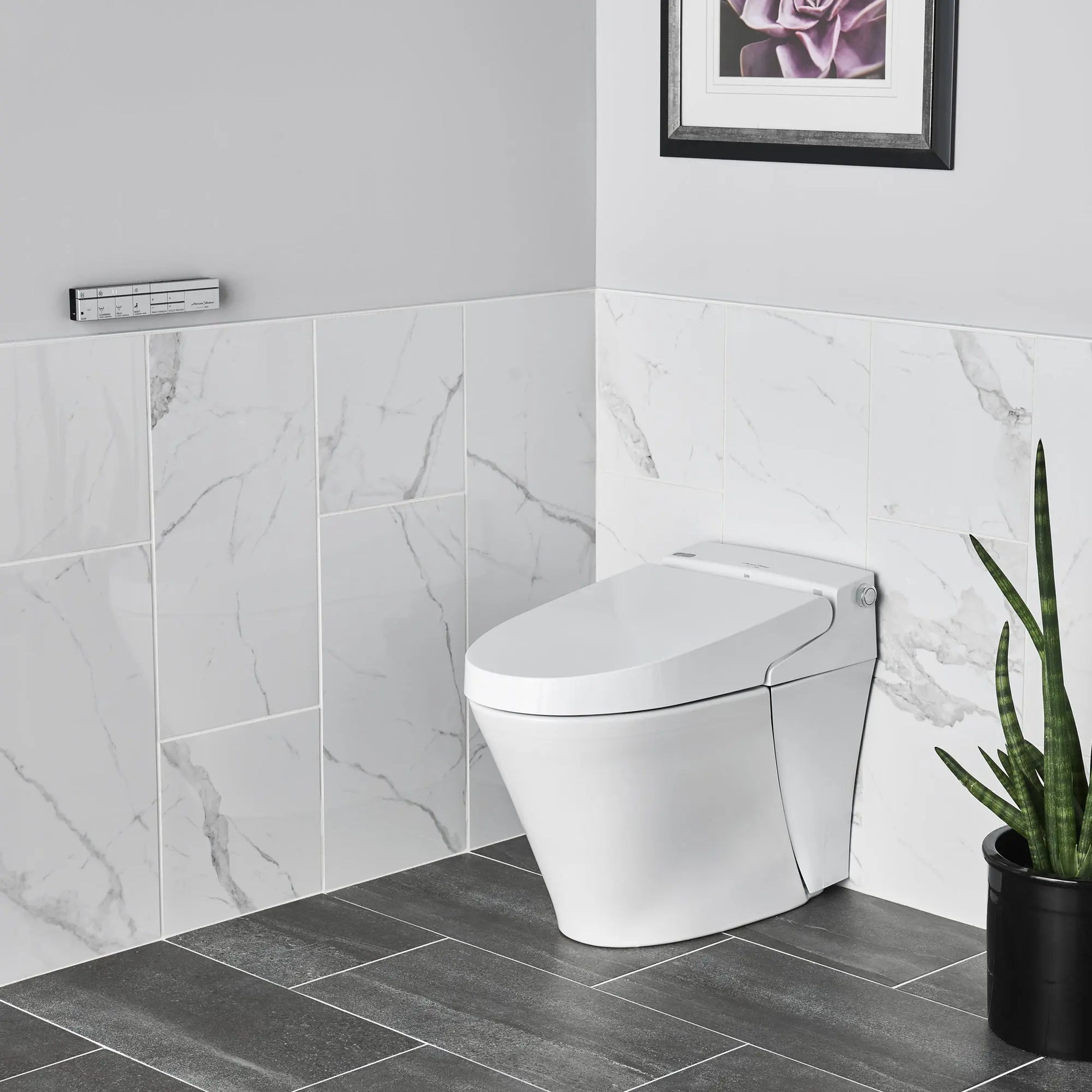 American Standard Advanced Clean Smart Toilet Elongated Auto Open - Plumbing Market