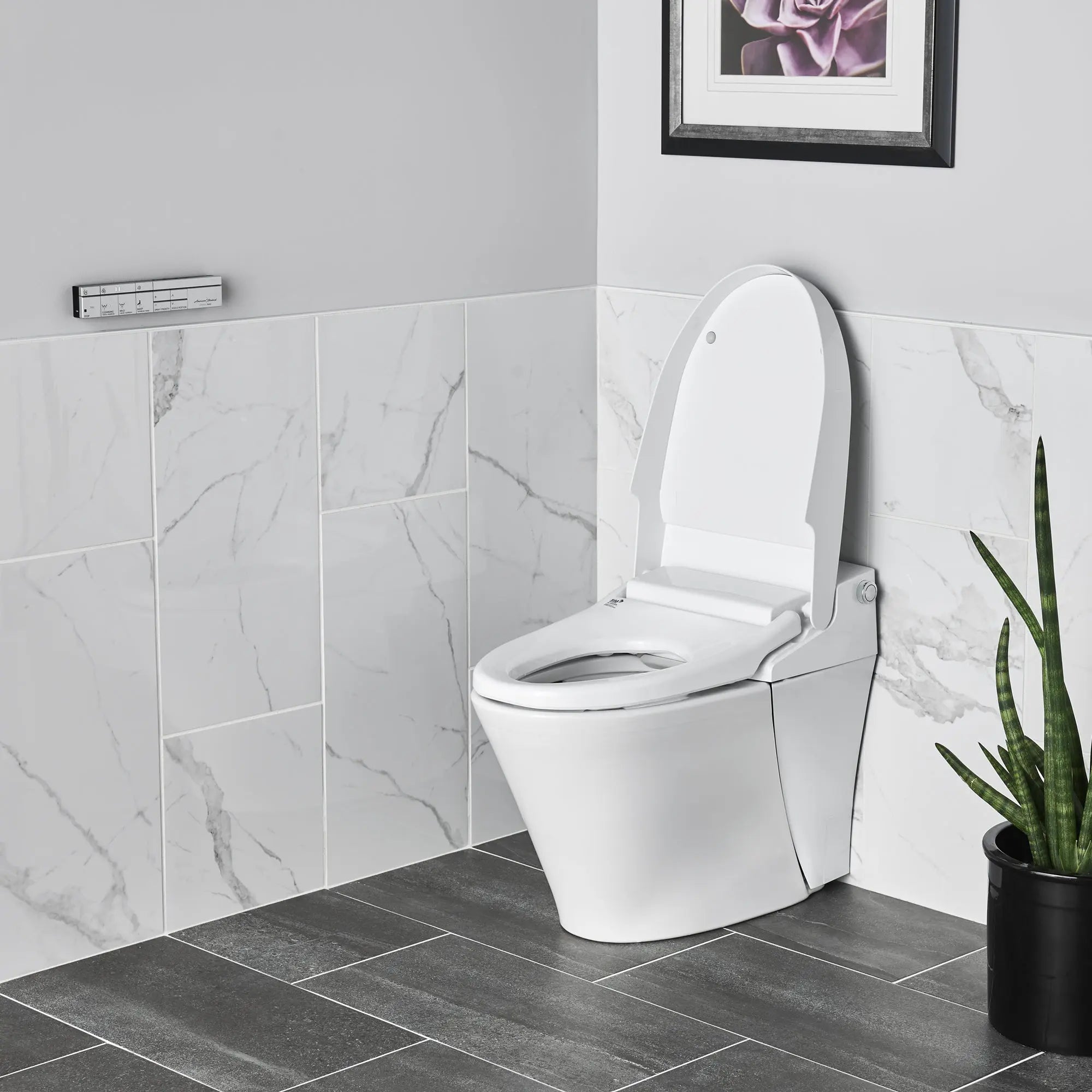 American Standard Advanced Clean Smart Toilet Elongated Auto Open - Plumbing Market