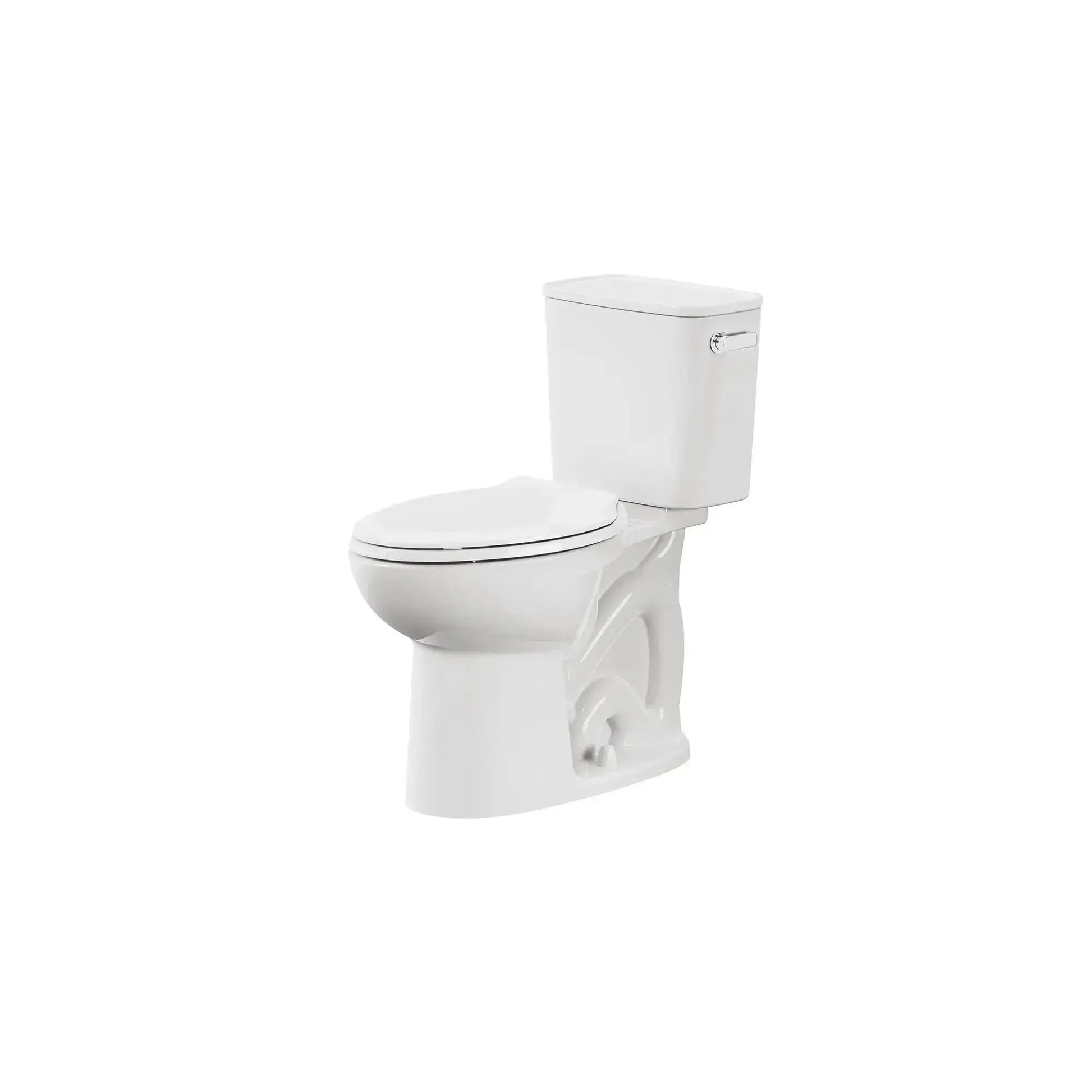 American Standard Aspirations EcoStrength Two-Piece Chair Height Elongated Right-Hand Trip Lever Toilet Less Seat - Plumbing Market