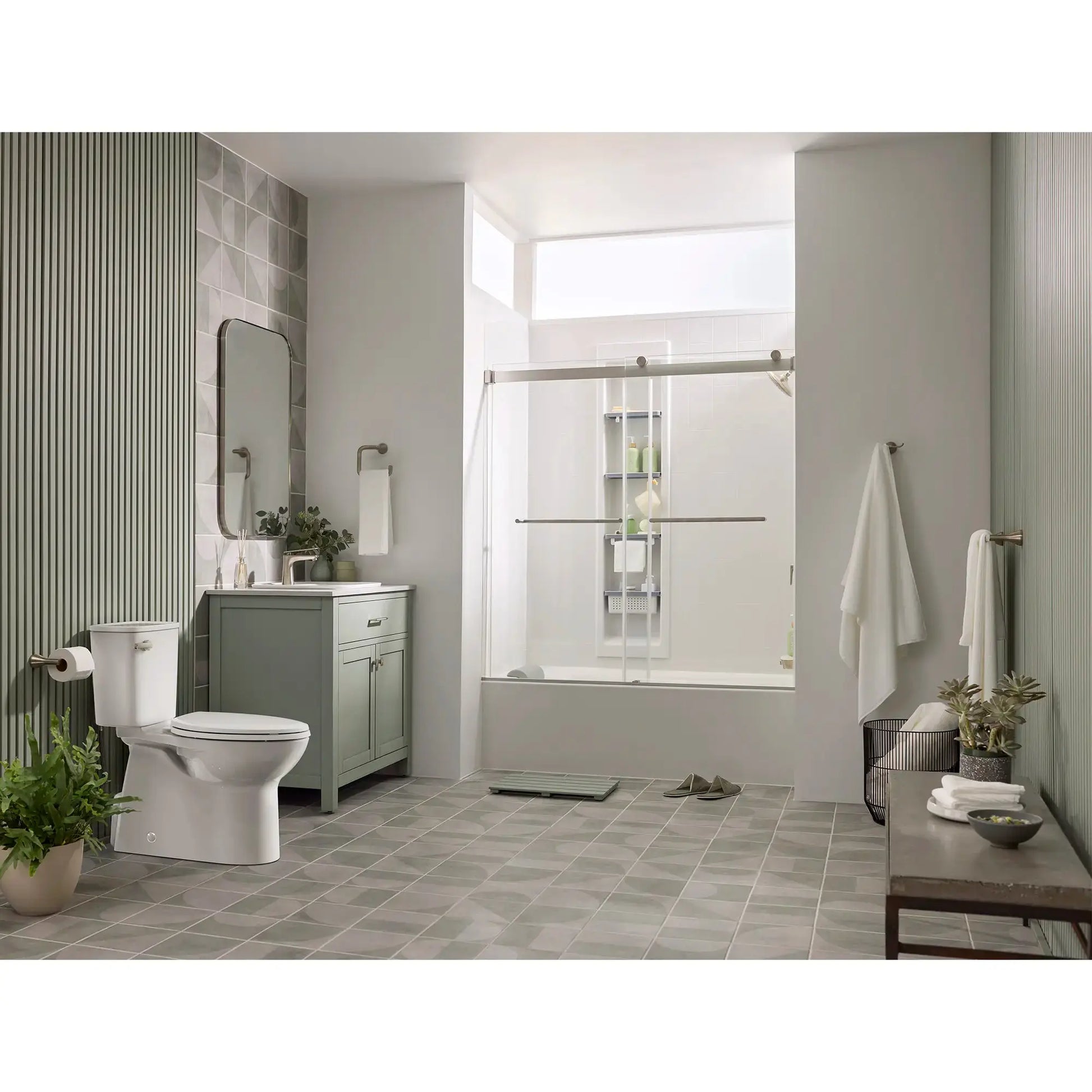 American Standard Aspirations Two-Piece Concealed Chair Height Elongated Toilet With Seat - Plumbing Market