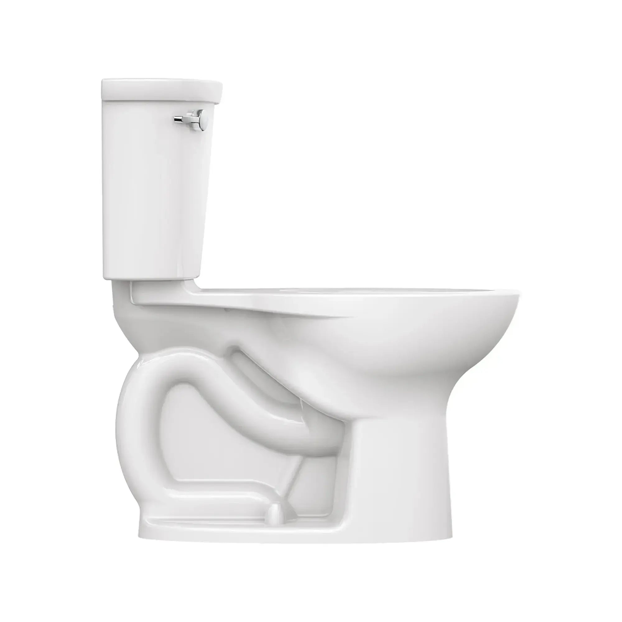 American Standard Cadet PRO Two-Piece 1.6 gpf/6.0 Lpf Compact Chair Height Elongated Toilet Less Seat - Plumbing Market