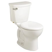 American Standard Cadet Pro Two-Piece 1.6 gpf/6.0 Lpf Standard Height Round Front Toilet Less Seat with Lined Tank - Plumbing Market