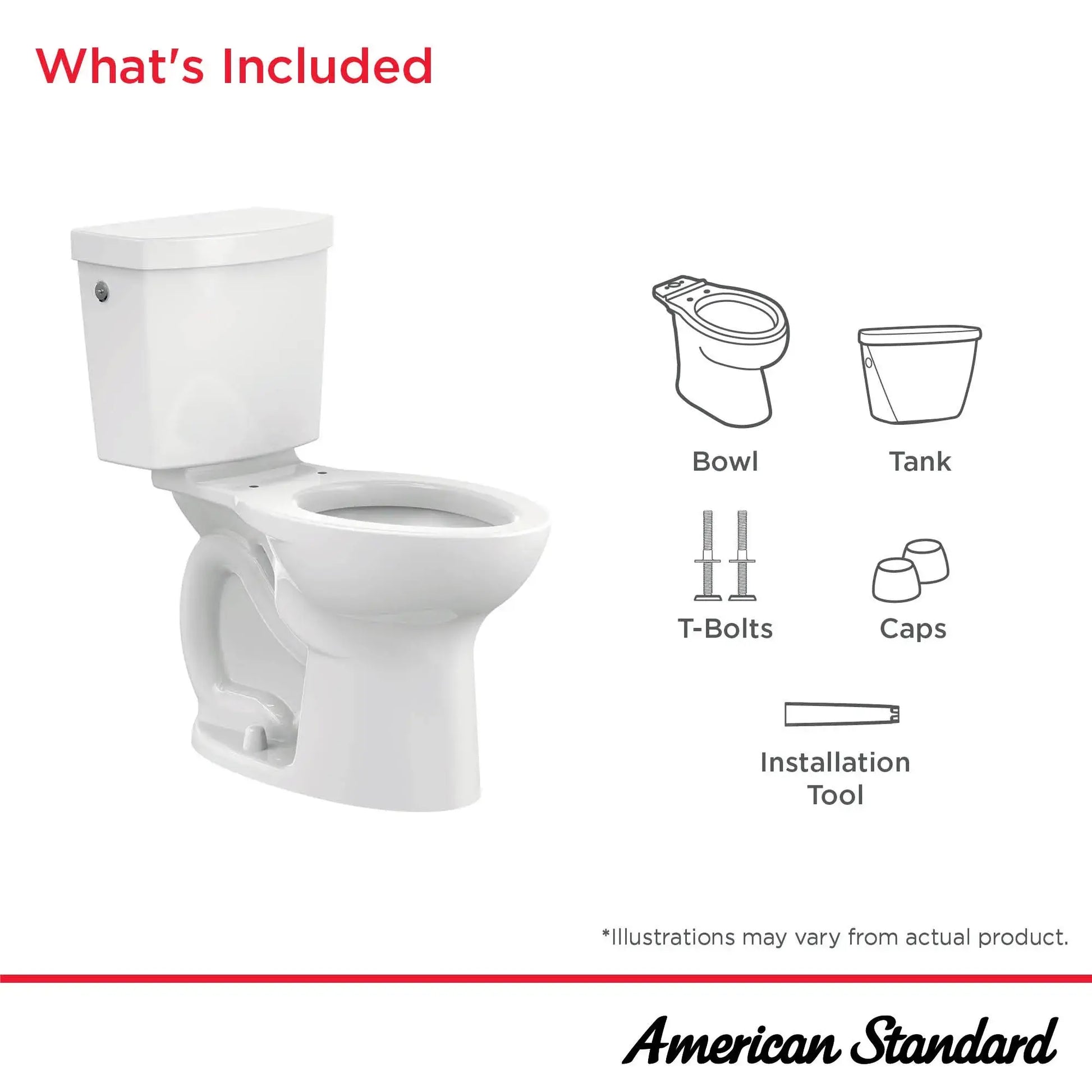 American Standard Cadet Touchless Elongated Toilet Less Seat - Plumbing Market