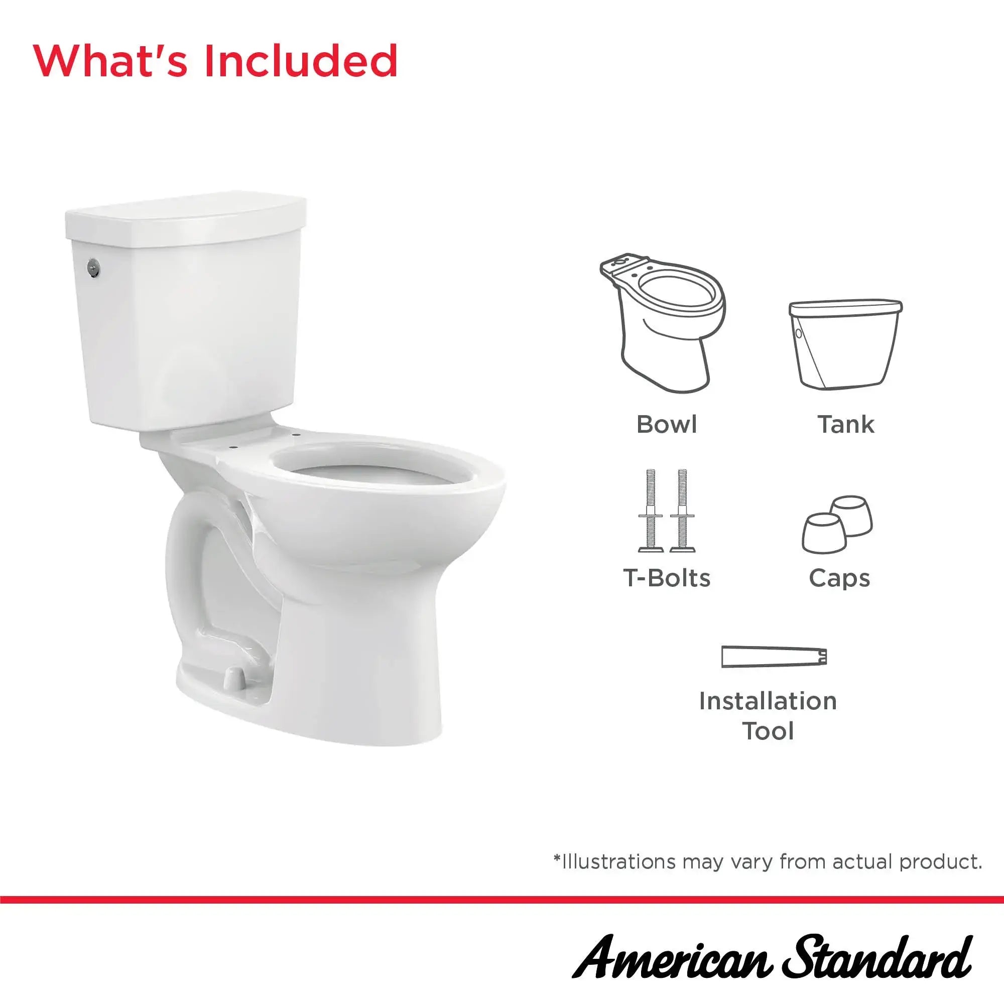 American Standard Cadet Touchless Elongated Toilet Less Seat - Plumbing Market