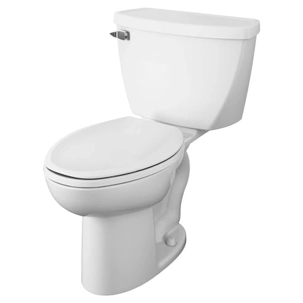 American Standard Cadet Two-Piece Pressure Assist 1.6 gpf/6.0 Lpf Chair Height Elongated EverClean Toilet - Plumbing Market