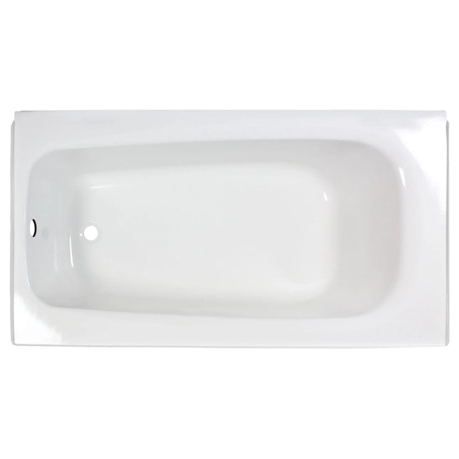 American Standard Cambridge Americast 60 x 32-Inch Integral Apron Bathtub With Left-Hand Outlet 2460002.02 - Plumbing Market