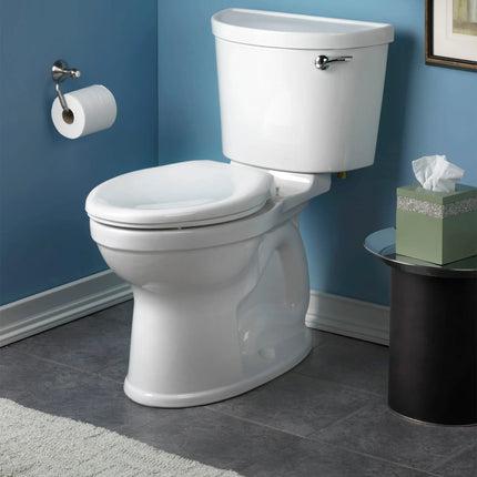 American Standard Champion PRO Two-Piece 1.28 gpf/4.8 Lpf Chair Height Elongated Right-Hand Trip Lever Toilet Less Seat 211AA105.020 - Plumbing Market