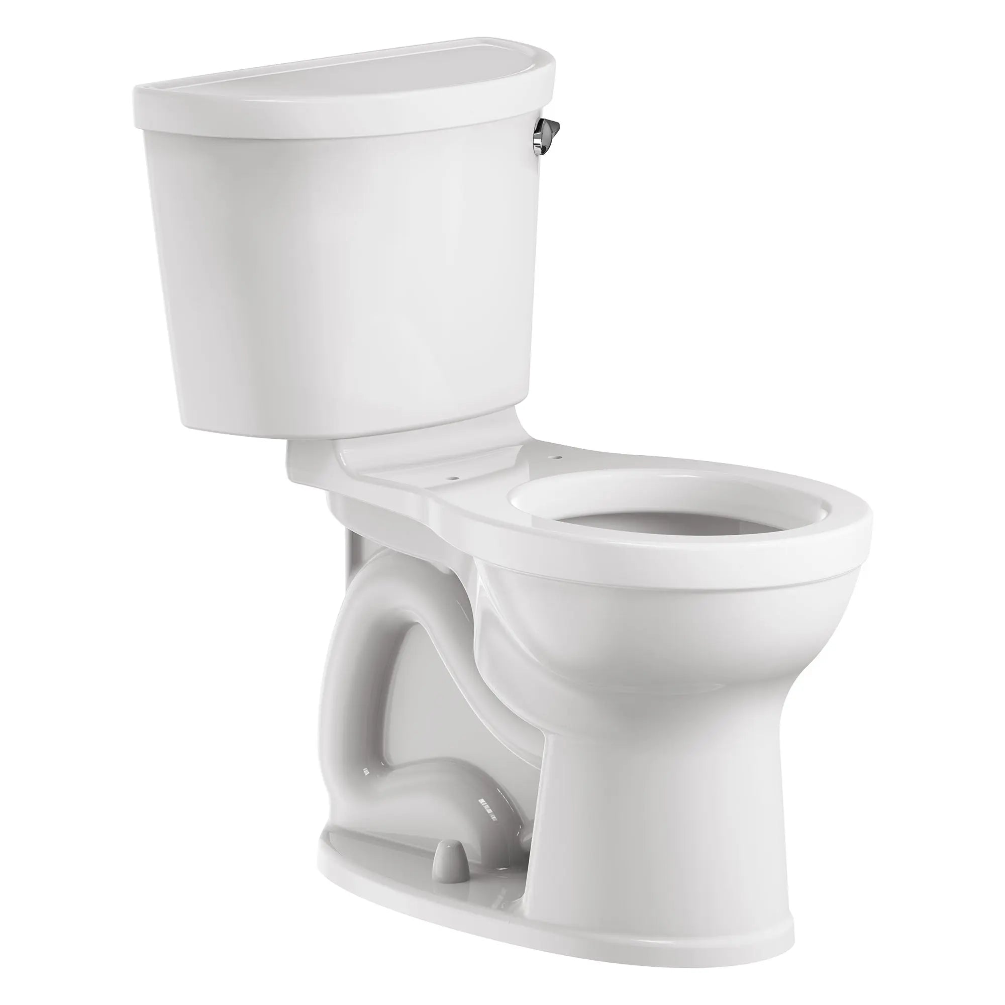 American Standard Champion PRO Two-Piece 1.28 gpf/4.8 Lpf Chair Height Round Front Right Hand Trip Lever Toilet less Seat 211BA105.020 - Plumbing Market