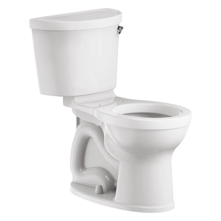 American Standard Champion PRO Two-Piece 1.28 gpf/4.8 Lpf Chair Height Round Front Right Hand Trip Lever Toilet less Seat 211BA105.020 - Plumbing Market