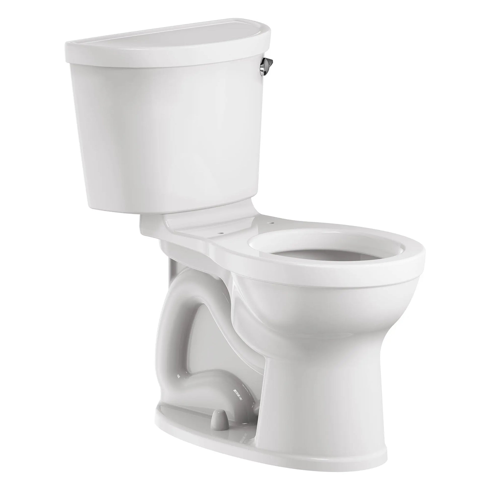 American Standard Champion PRO Two-Piece 1.28 gpf/4.8 Lpf Chair Height Round Front Right Hand Trip Lever Toilet less Seat 211BA105.020 - Plumbing Market